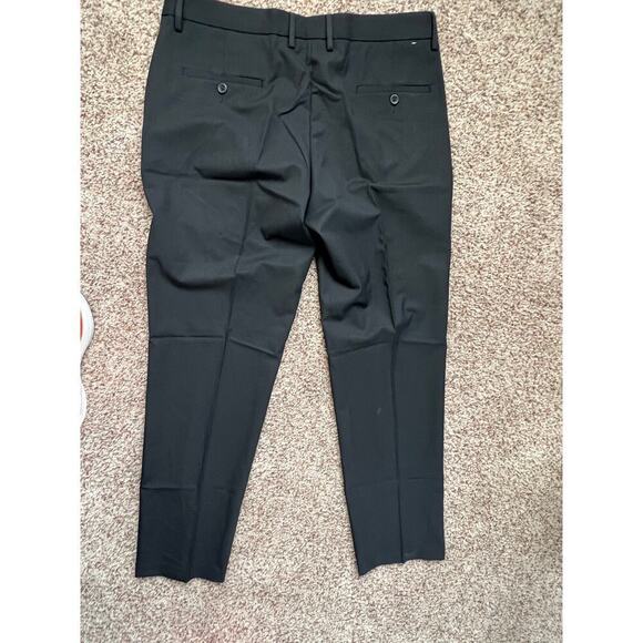 Men's Haggar Slim Straight Dress Pant, NWT, 36"x30", black - Picture 8 of 9